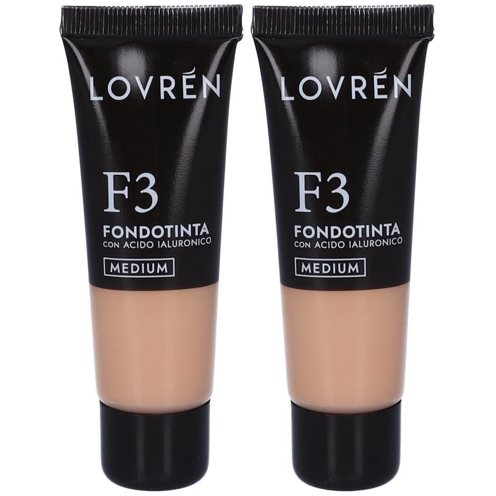 Lovren Fondotinta Colore F3 Medium 2x25 ml
