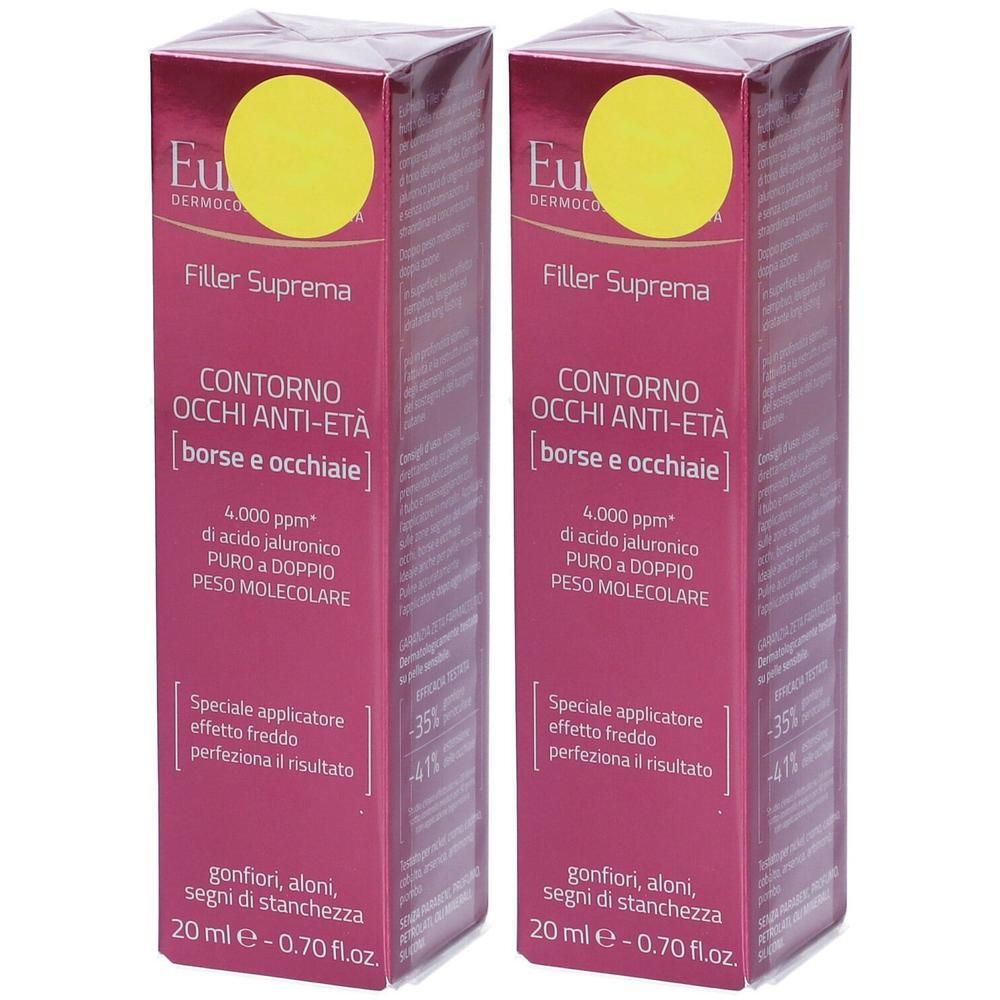 Euphidra Filler Suprema Contorno Occhi Anti-Età Borse e Occhiaie - Ris