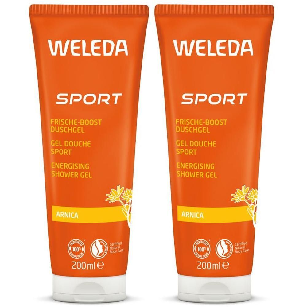WELEDA Gel Doccia Sport Arnica 2x200 ml