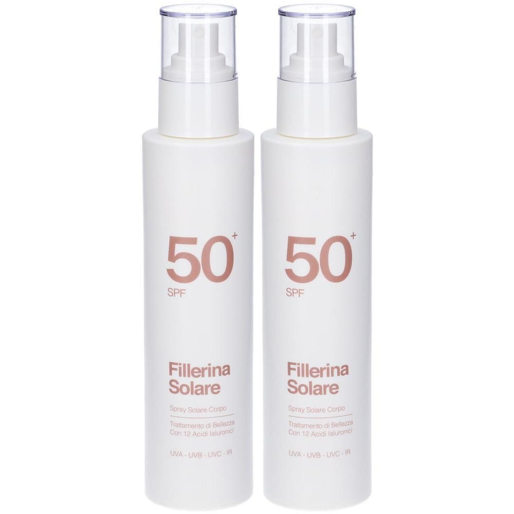 Fillerina Solare Spray Corpo SPF50+ 2x200 ml