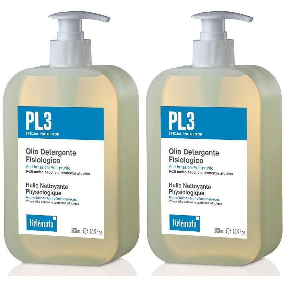 PL3 Olio Detergente Fisiologico 2x500 ml