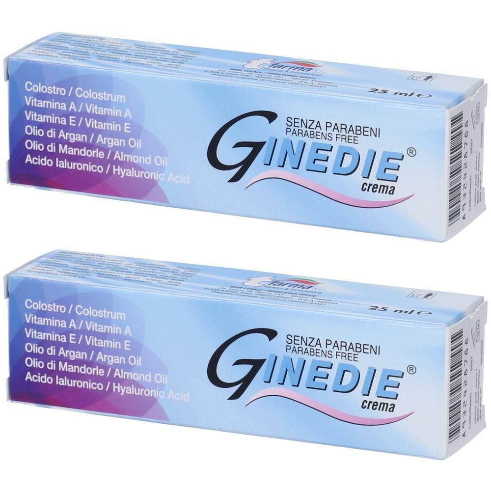 Ginedie Crema Vaginale 2x25 ml vaginale