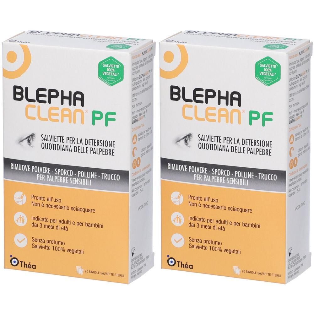 Blephaclean PF Salviette Detersione Quotidiana Palpebre Senza Profumo