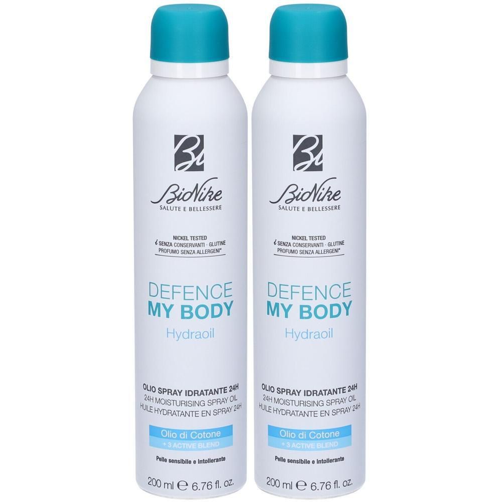 BioNike Defence My Body Hydraoil Olio Spray Idratante 24H 2x200 ml