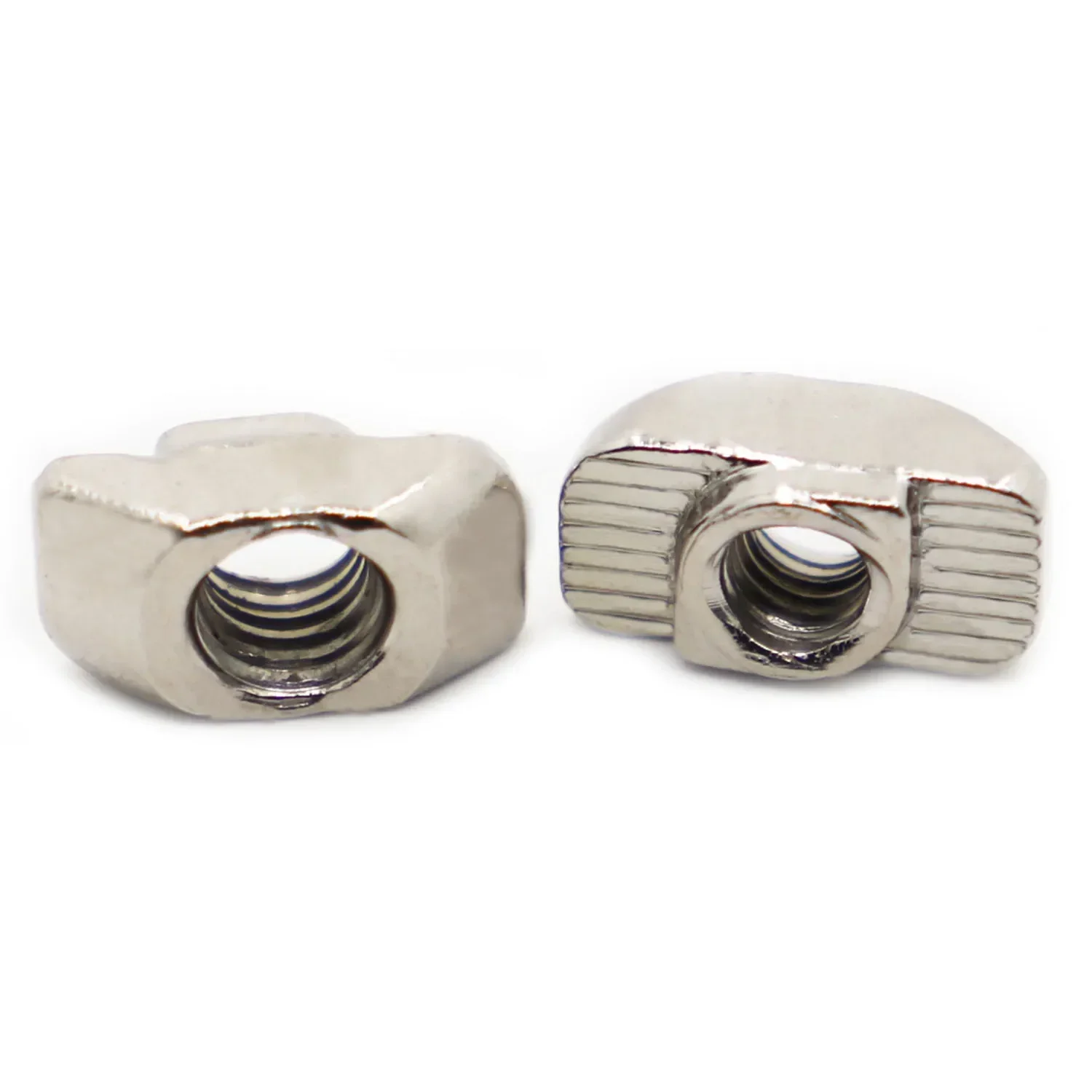 M3 M4 M5 M6 M8 Nickel Hammerkopf T Mutter Drop in Fasten Connector Gleitmutter für EU 2020 3030 4040 4545 Aluminiumprofil Image
