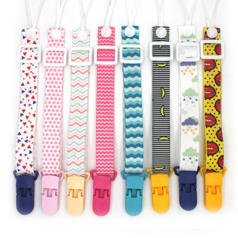 Cartoon Feste Taste Baby Schnuller Clip Kette Band Dummy Schnuller Halter Kette Anti-drop Schnalle Image