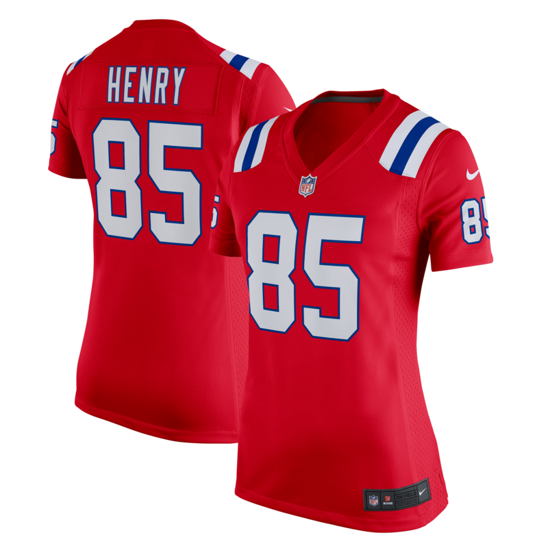 "New England Patriots Nike Game Ausweichtrikot - Rot - Hunter Henry - Damen" Image