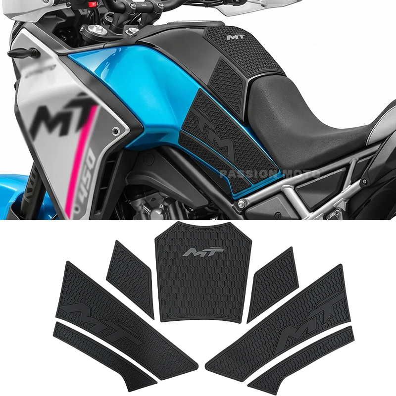 Für CFMOTO 450MT 450 MT MT450 2024 2025 2026 Motorrad-Zubehör Gummi-Tankdekoration und -Schutz Kraftstofftank-Aufkleber Image