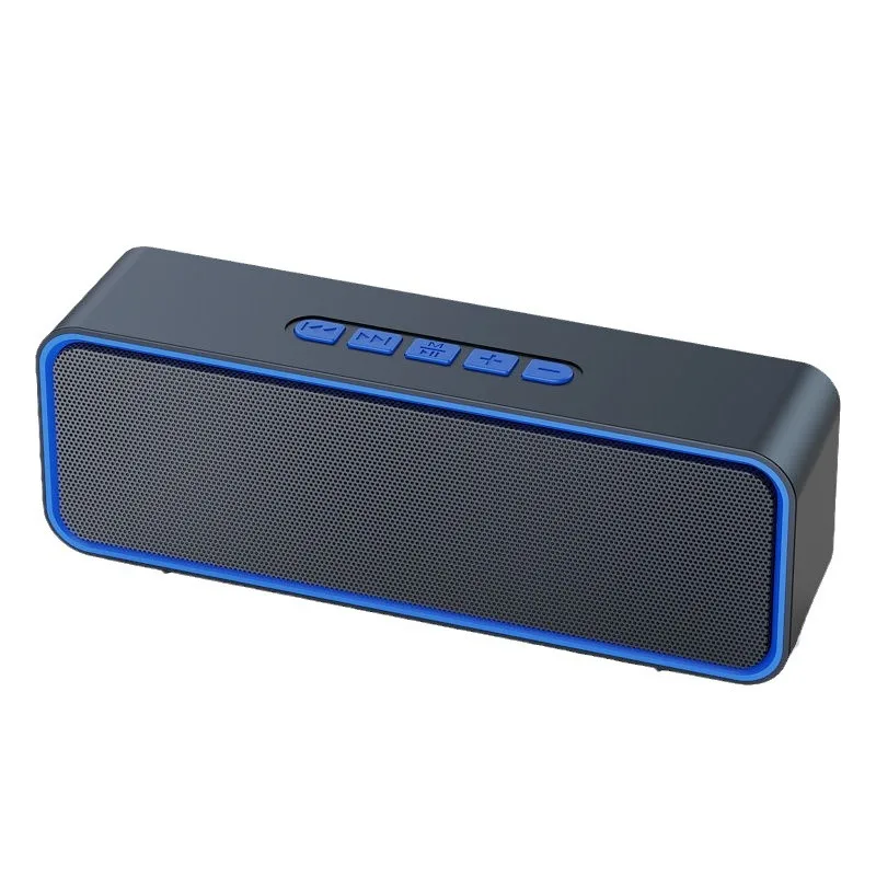 Enceinte sans fil portable BT5.0 avec son stéréo 3D HiFi, basses puissantes, 1200 mAh, 12h d
