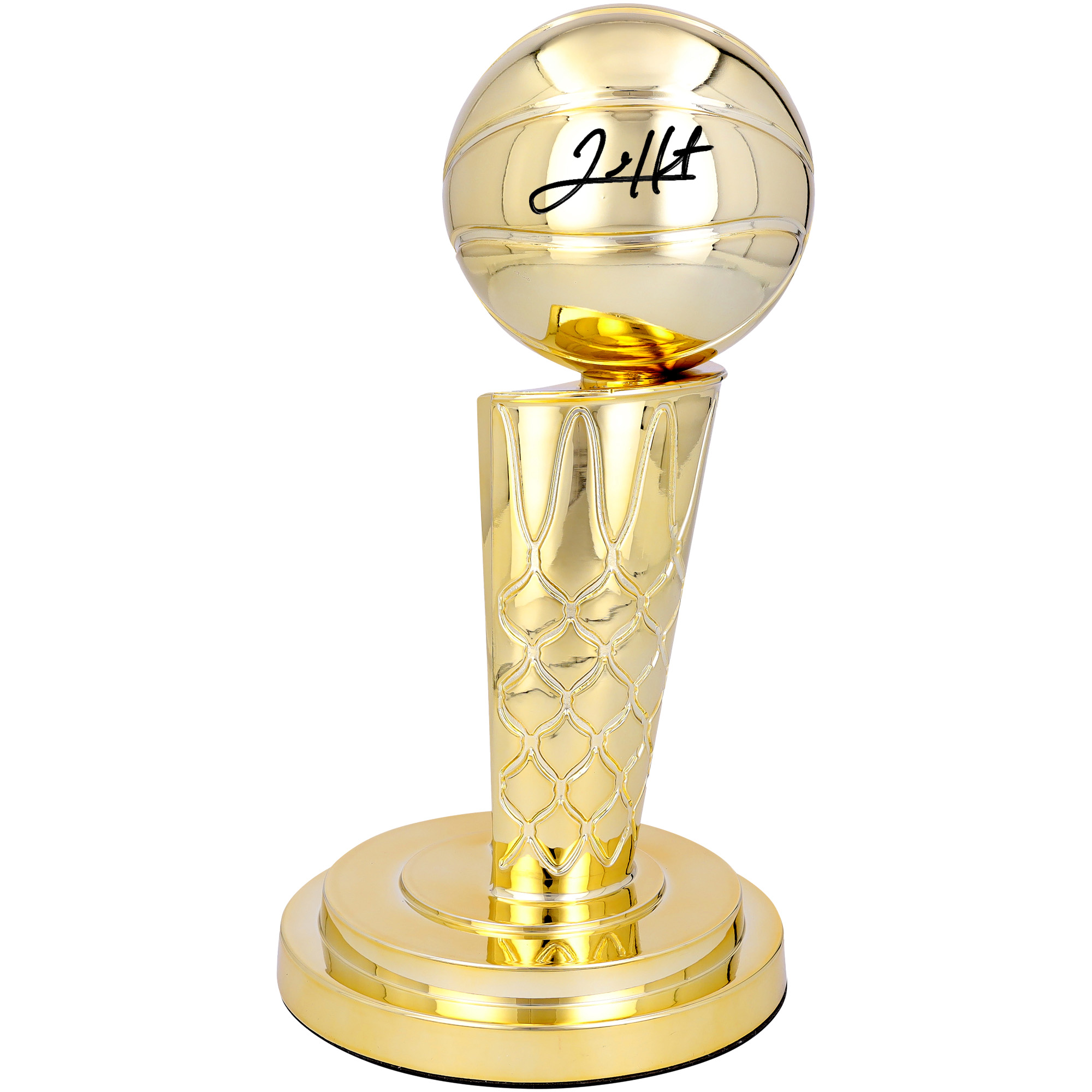 "Josh Hart, New York Knicks, signierte 12-Zoll-Replika der Larry-O'Brien-Trophäe, NBA-Finals-Champions 2026" Image