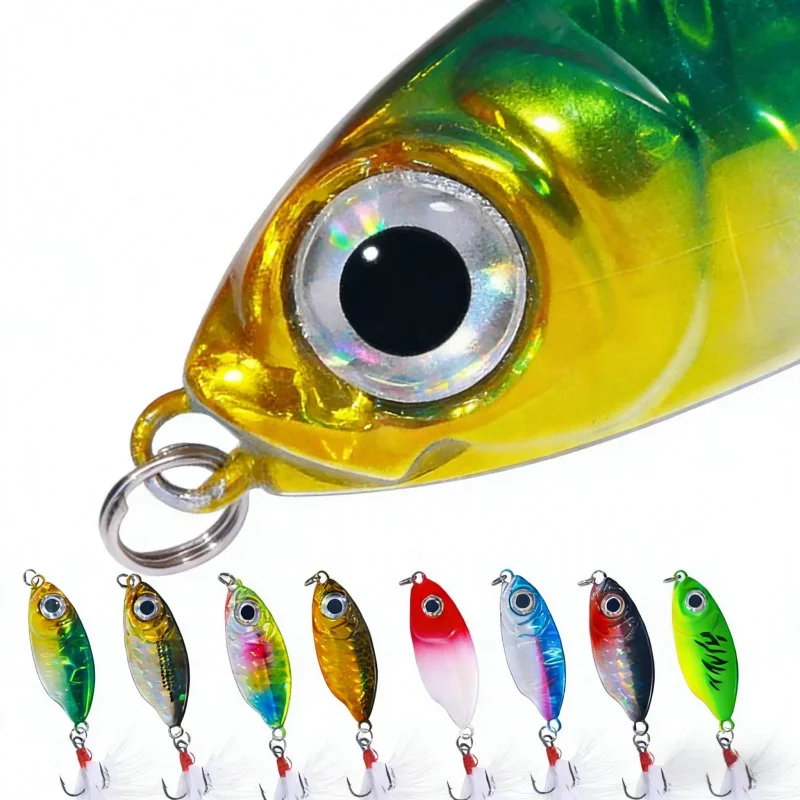 Weitwurf-Schwimmköder Jig10-20, mehrschichtig, speziell entwickelt für den Großmaulbarsch, geeignet für Süßwasser. Image