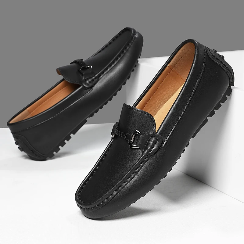 Neue Trendy Männer Casual Schuhe Große Größe 38-46 Sommer Fahren Faulenzer Atmungsaktive Mann Business Schuhe Slip auf Falts bequeme Mokassins