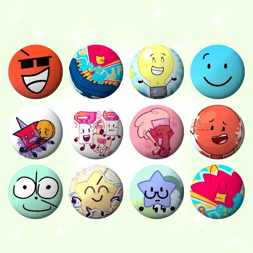 Inanimate Insanity Anime-Anstecknadeln aus Weichblech, Metall-Broschen, individuelle Schmuck-Accessoires für Hut, Tasche, Revers Image