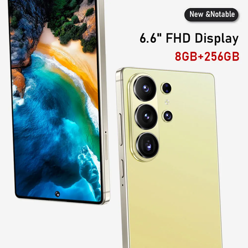 Dieses hochwertige Android-Smartphone verfügt über ein 6,6-Zoll-HD-Display, 8 GB RAM und 256 GB Speicher, was ein reibungsloses Benutzererlebnis und eine zuverlässige Akkulaufzeit gewährleistet. Image