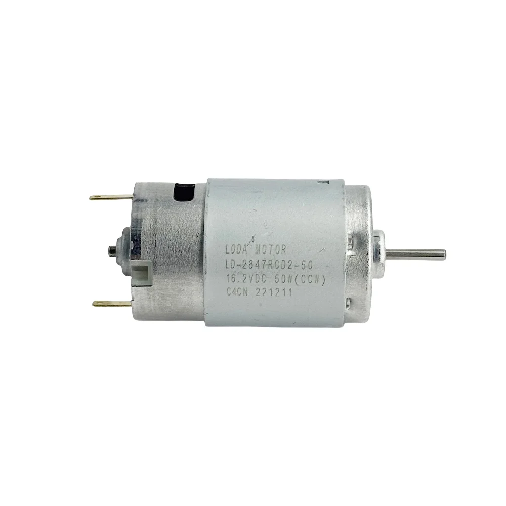 LODA RS-395 Micro 28mm Elektromotor 50W DC 12V 14.4V 16.2V 18V Hochgeschwindigkeits-Kohlebürstenmotor DIY Haartrockner Staubsauger Image