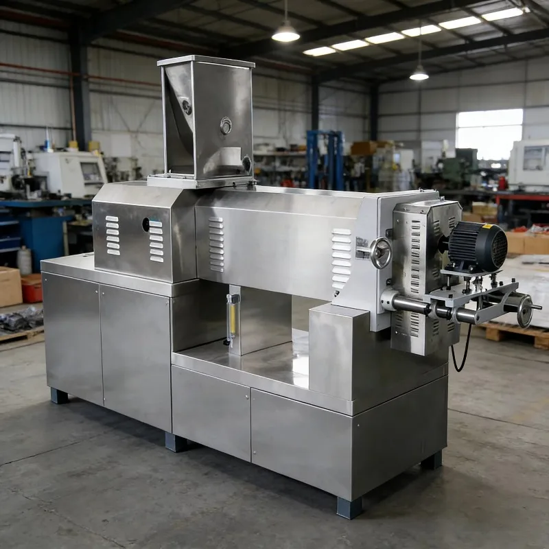 Ligne de production d'aliments secs extrudés pour chiens, machine de transformation d'aliments pour animaux de compagnie, extrudeuse d'aliments pour chats pour la fabrication commerciale d'aliments