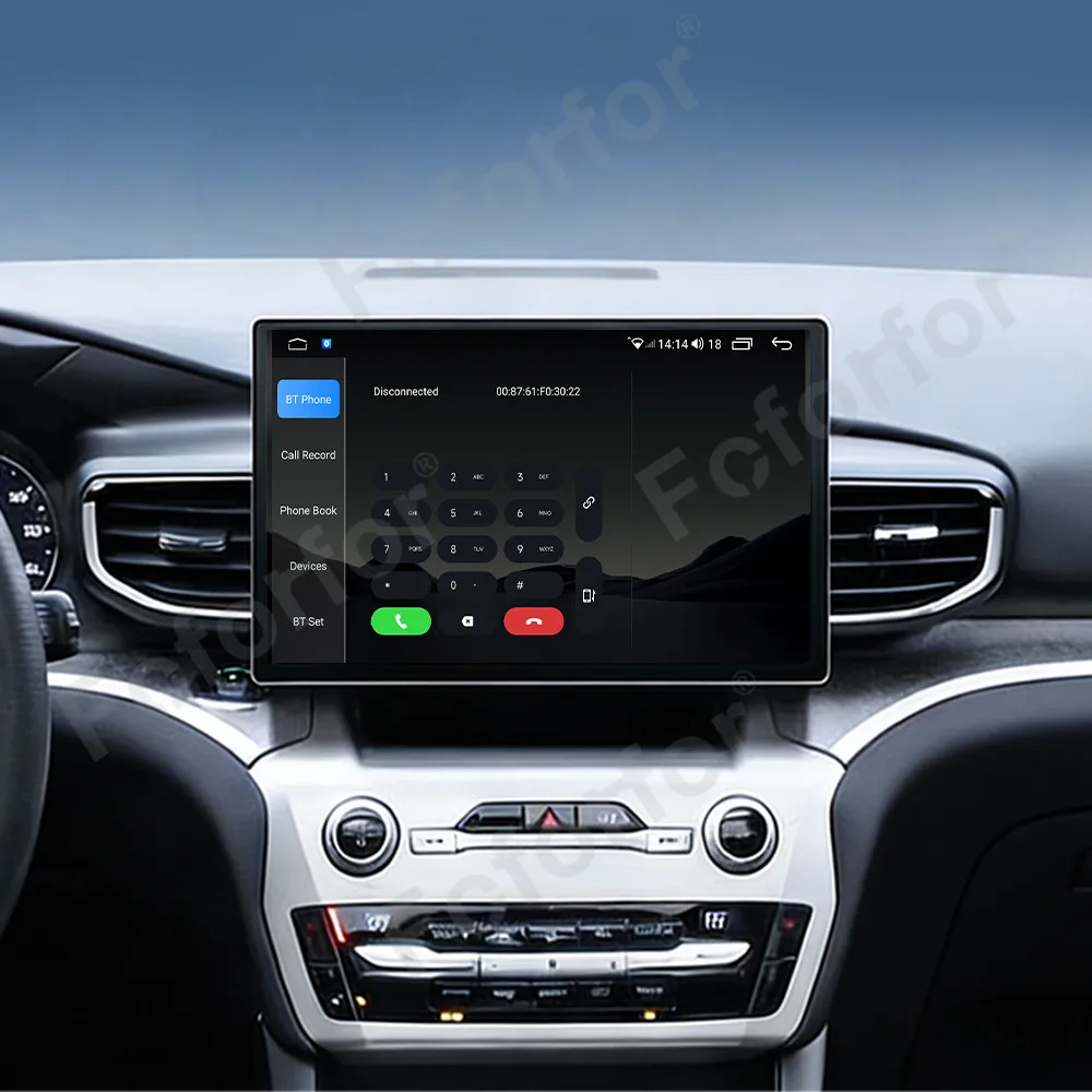 13 Zoll HD-Bildschirm Android 14 Carplay für Ford Explorer 2021-2025 Auto GPS-Navigation Multimedia-Player Autoradio Tape Head Unit Image
