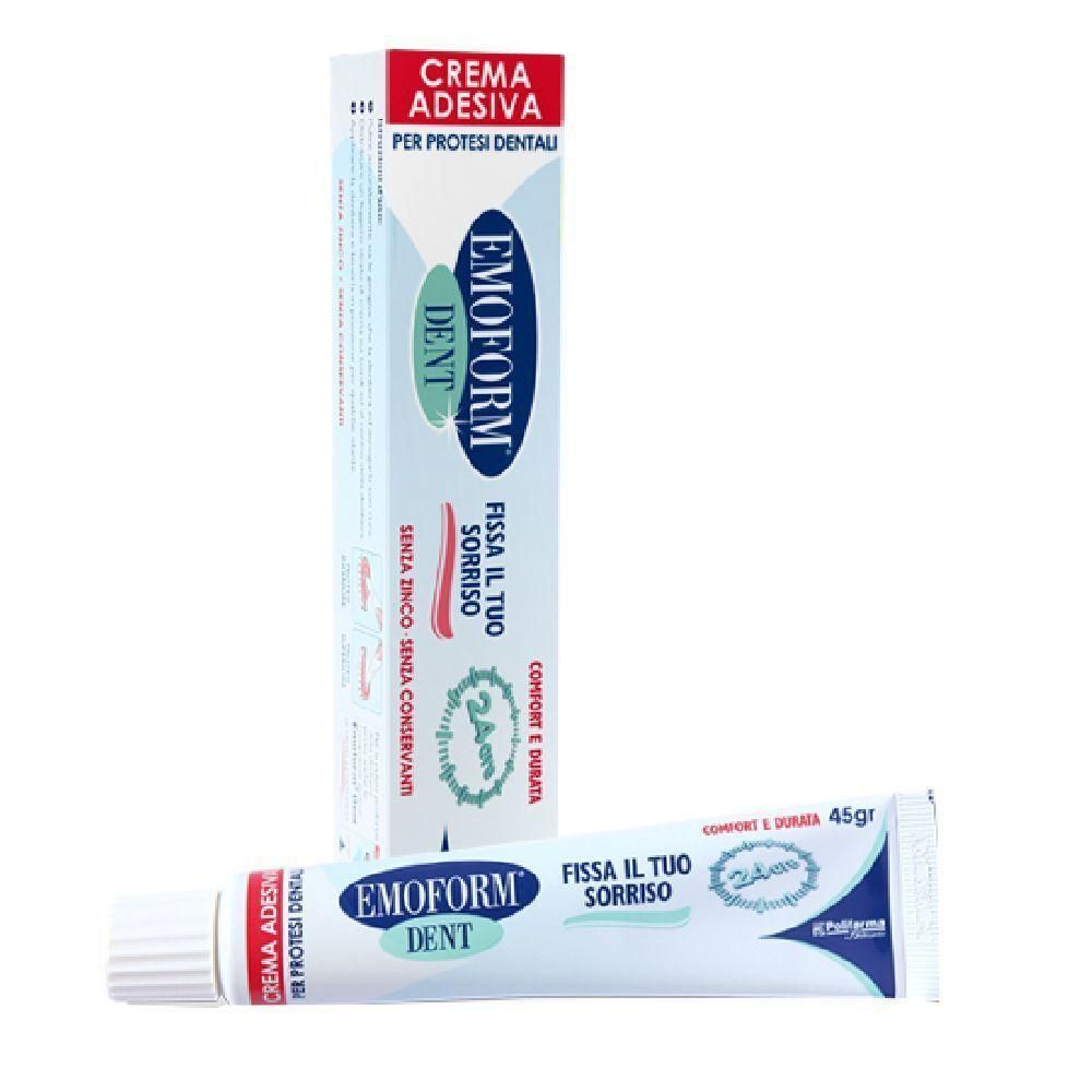EMOFORM® DENT Crema adesiva dentiere 4x45 g Dentifricio
