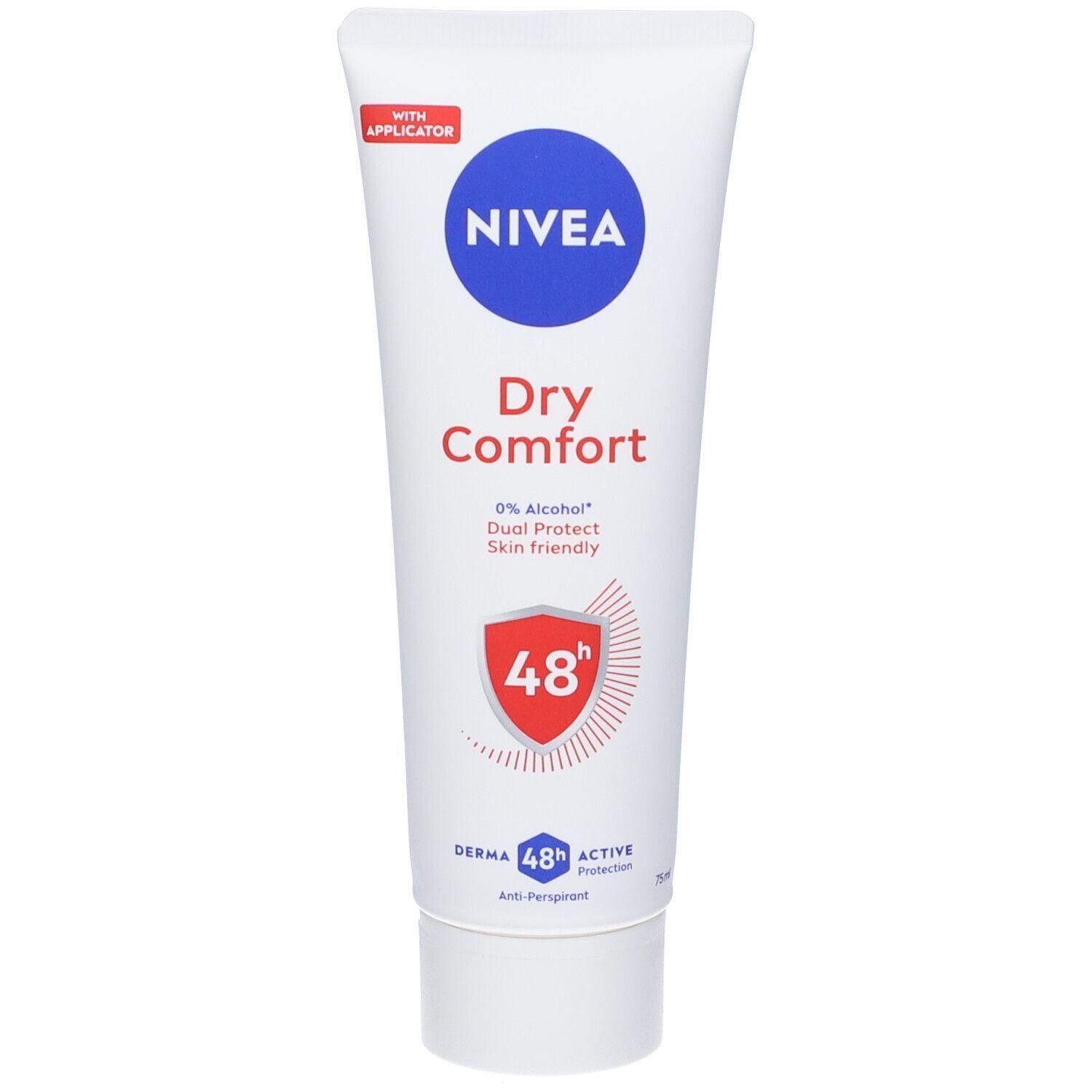 Nivea Crema Deodorante Dry Confort 4x75 ml