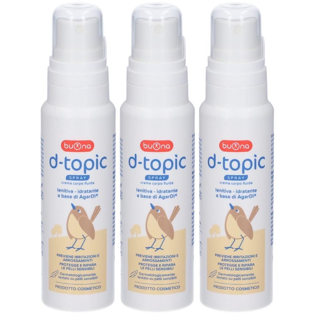 Dtopic Spray 100 Ml 3x100 ml Crema