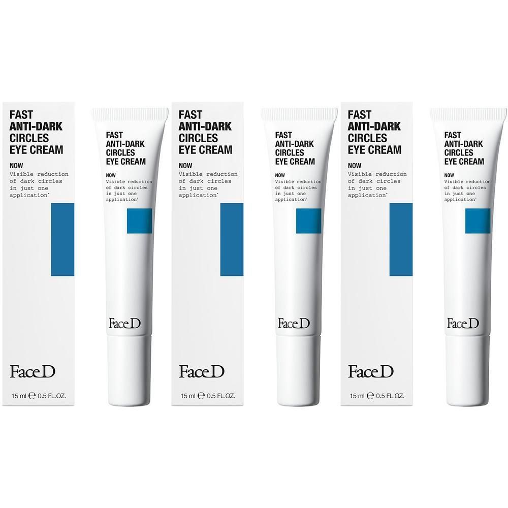 Face D Crema Contorno Occhi Anti-occhiaie - Shade scura 3x15 ml
