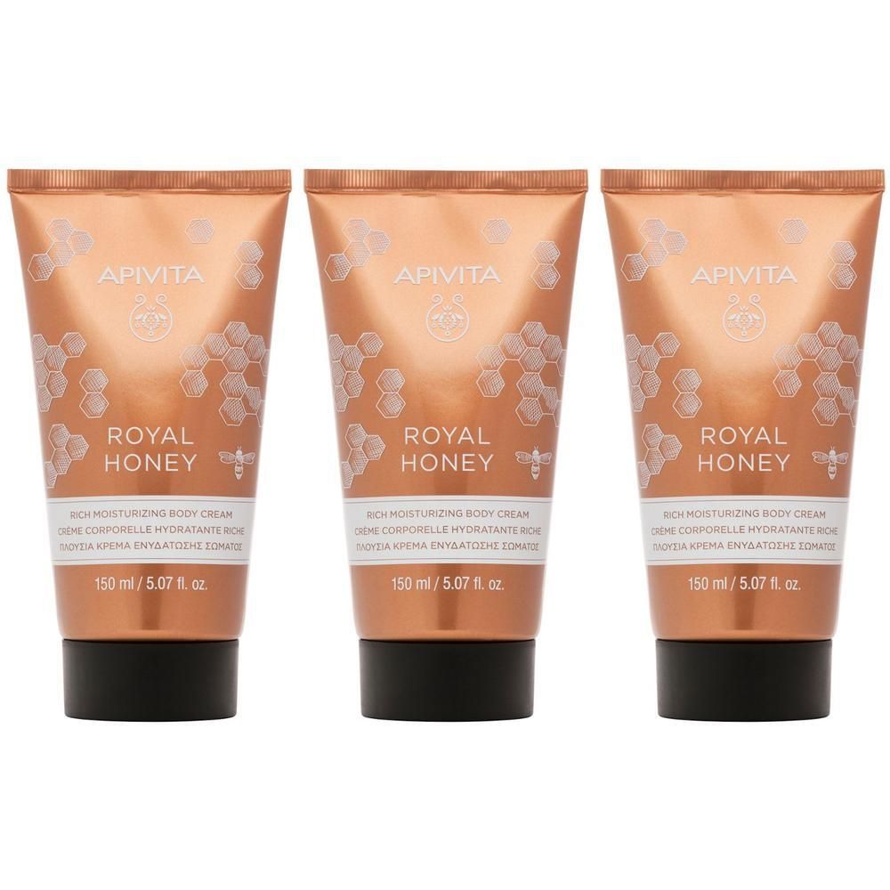 Apivita Royal Honey Crema Corpo Idratante e vellutata con Miele per pe