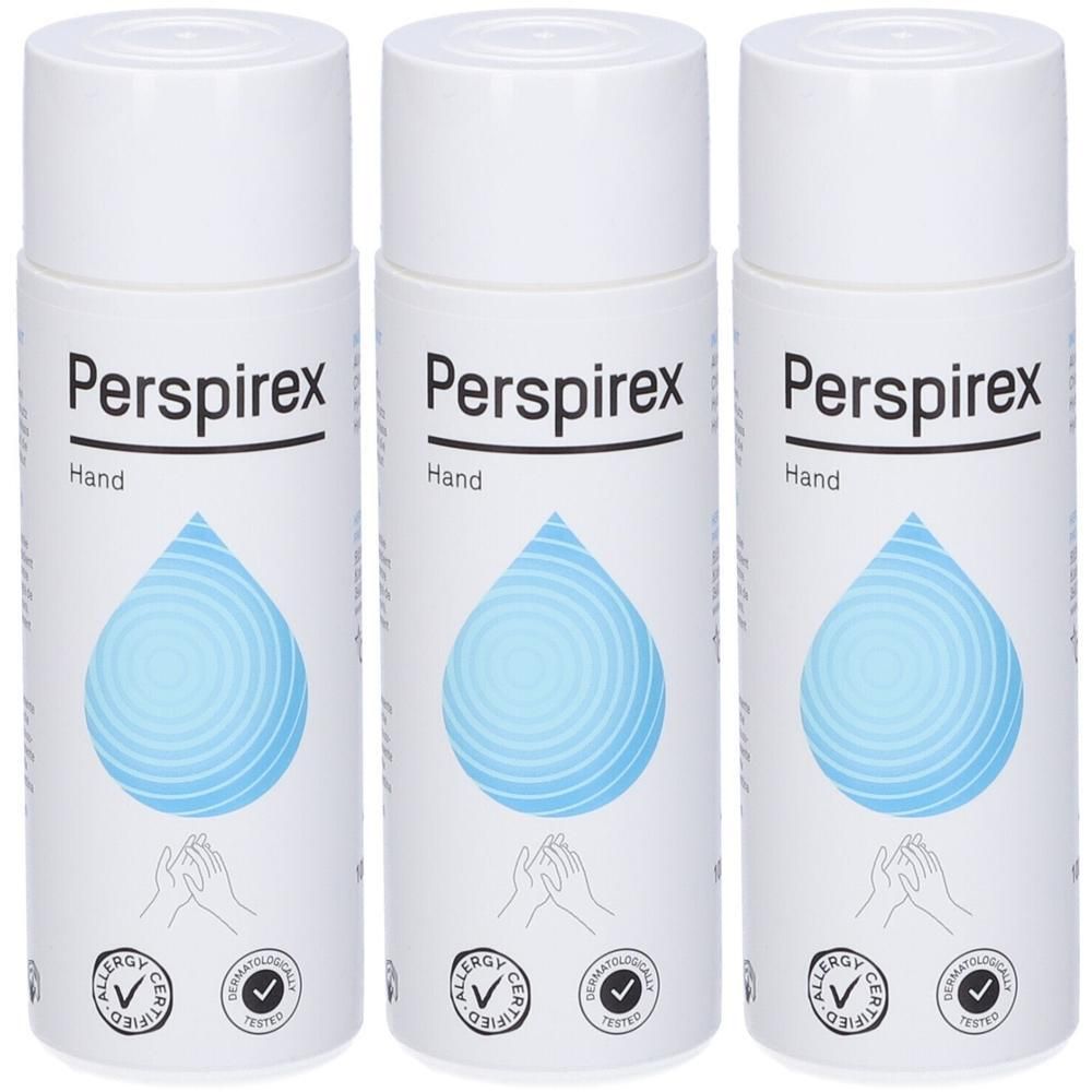 Perspirex Hand Lotion Lozione Mani 3x100 ml Soluzione