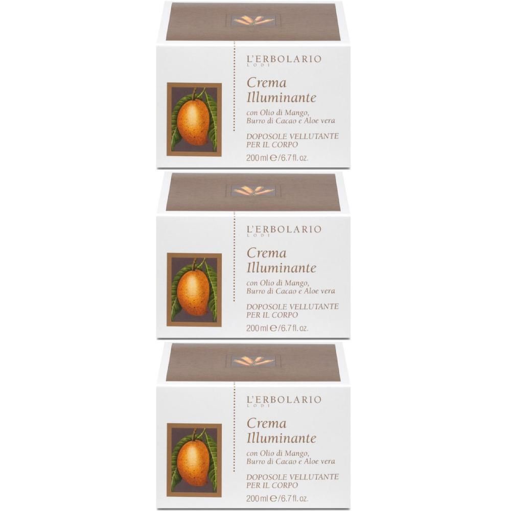 L`Erbolario Crema Illuminante Doposole 3x200 ml