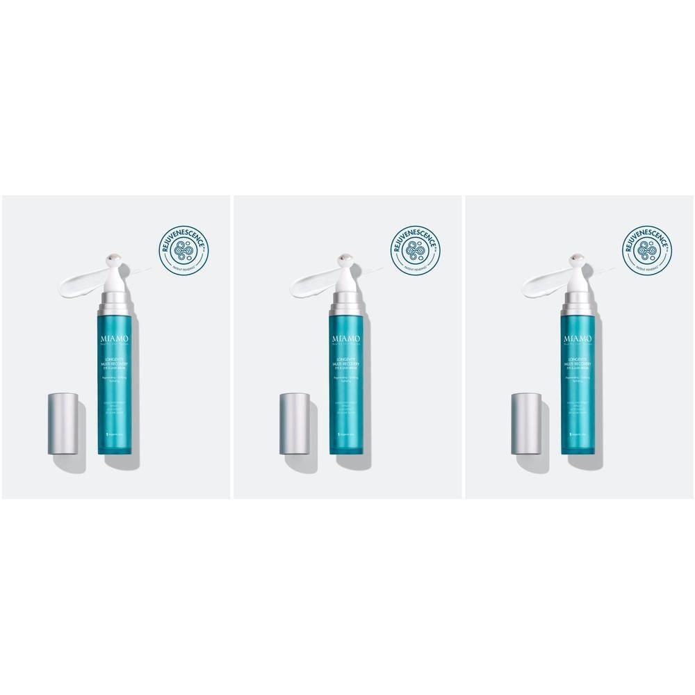 Miamo Longevity Plus Multi-Recovery Eye&Lash Siero 3x15 ml