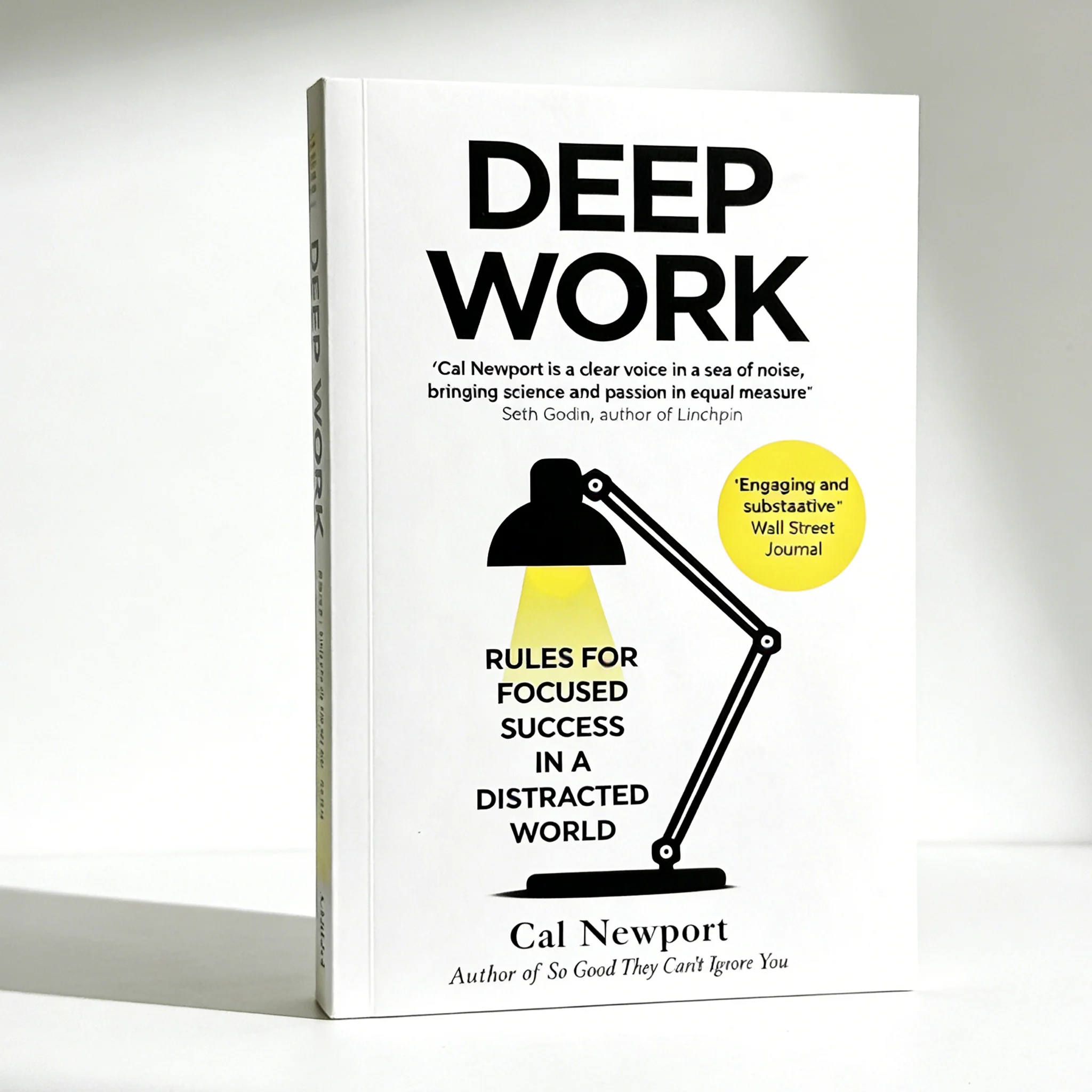 Deep Work: Regeln für gezielten Erfolg in einer aufgeweckten Welt von Cal Newport, Selbsthilfebuch, englische Bücher Image