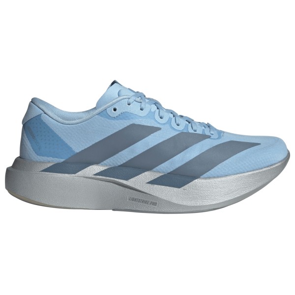 adidas - Women's Adizero Evo SL Woven - Runningschuhe 41 1/3 | EU 41 clear sky /grau
