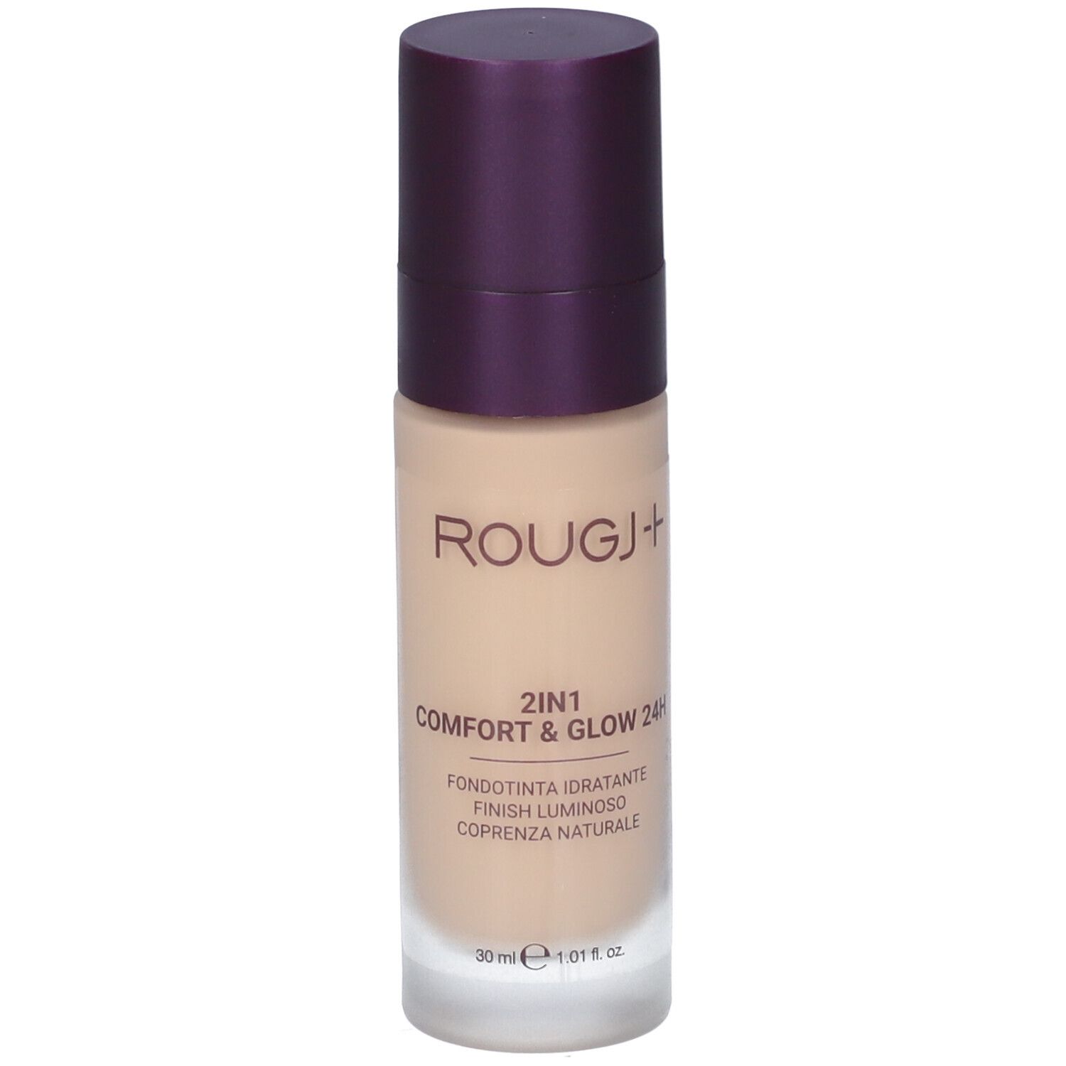 Rougj Fdt 2In1 Glow&Comfort 24H N.01 Light Rose - Risparmia il 10% con