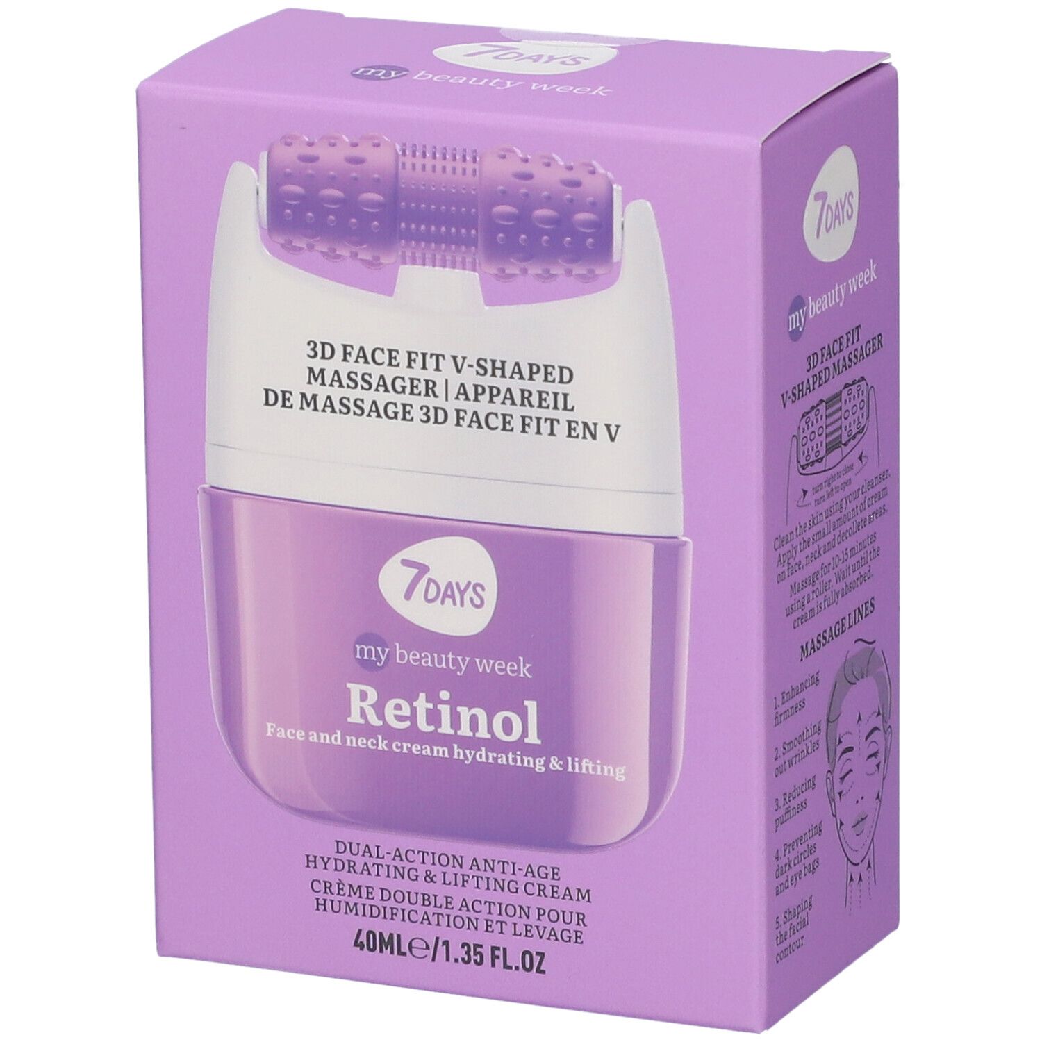 7Days My Beauty Week Face Cream Massager Antiage & Lifting Concentrate