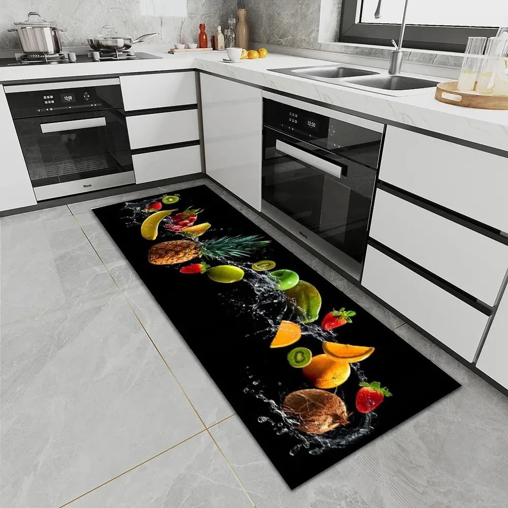 Durable Waterproof Kitchen Floor Mat And High End Washable Non Slip Home Entrance Doormat style 6 16 In X 24 In