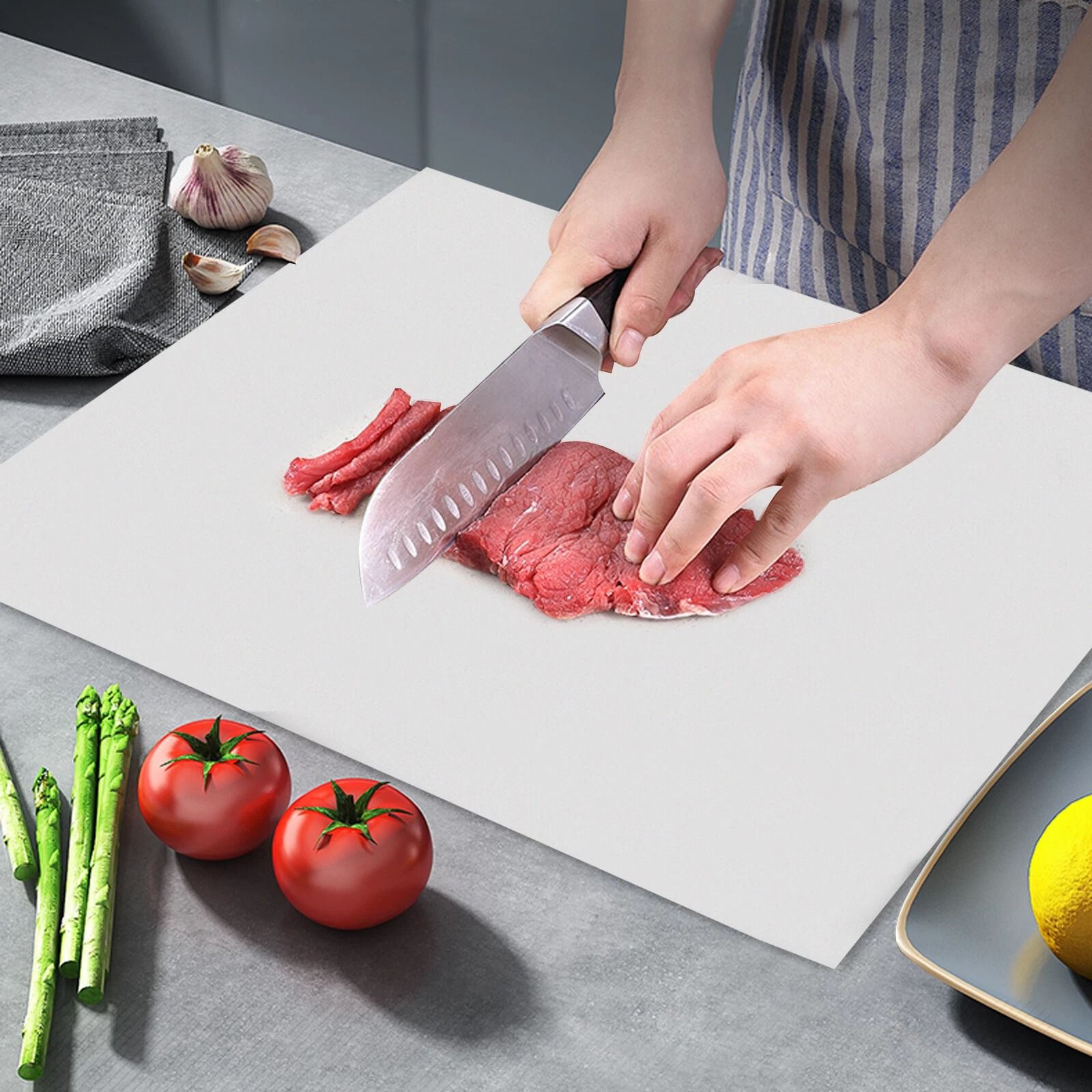 Stainless Steel Cutting Board Rust Free Kitchen Chopping Board Stainless Steel Cutting Board Rust Free Kitchen Chopping Board