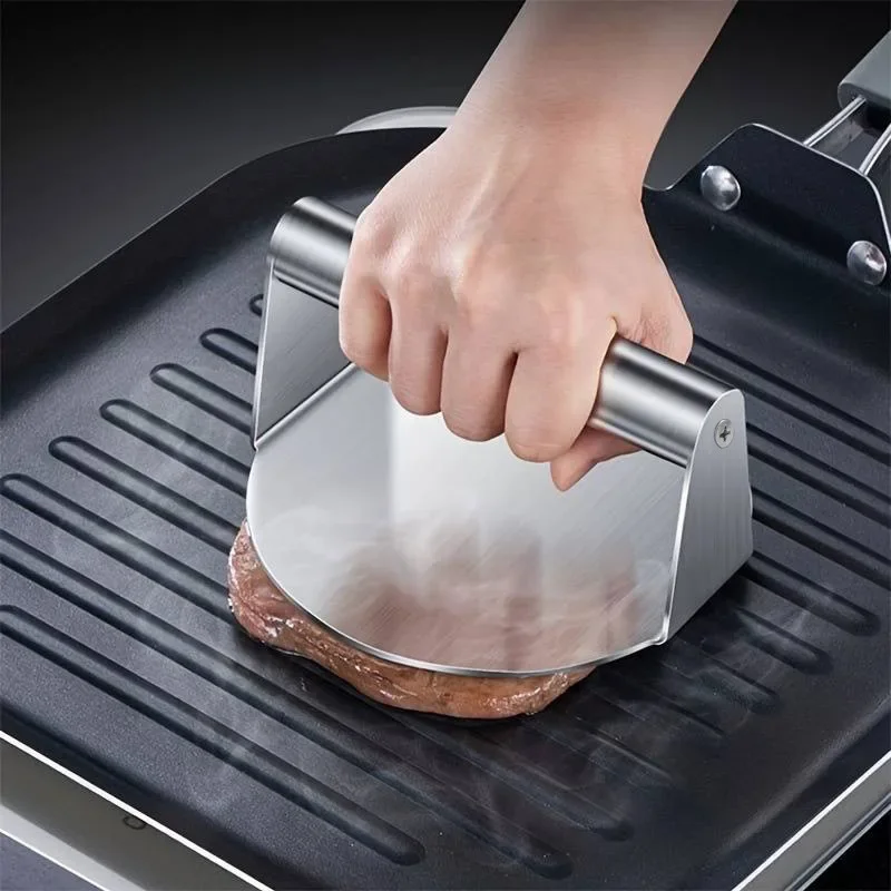 Premium Stainless Steel Burger Smasher Press For Perfect Smash Burgers & Uniform Patties Premium Stainless Steel Burger Smasher Press For Perfect Smash Burgers & Uniform Patties