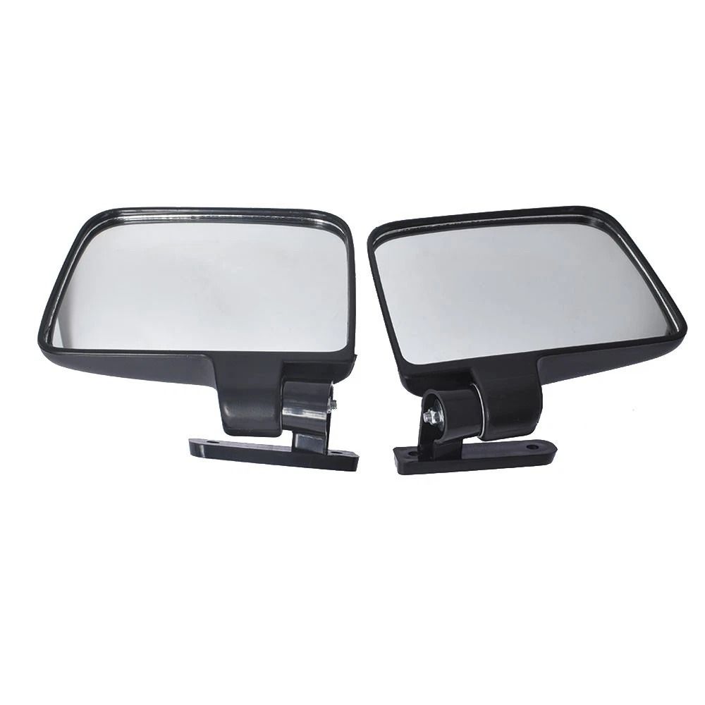 Golf Cart Side Mirrors For EZGO Yamaha Club Car Foldable Pair Golf Cart Side Mirrors For EZGO Yamaha Club Car Foldable Pair