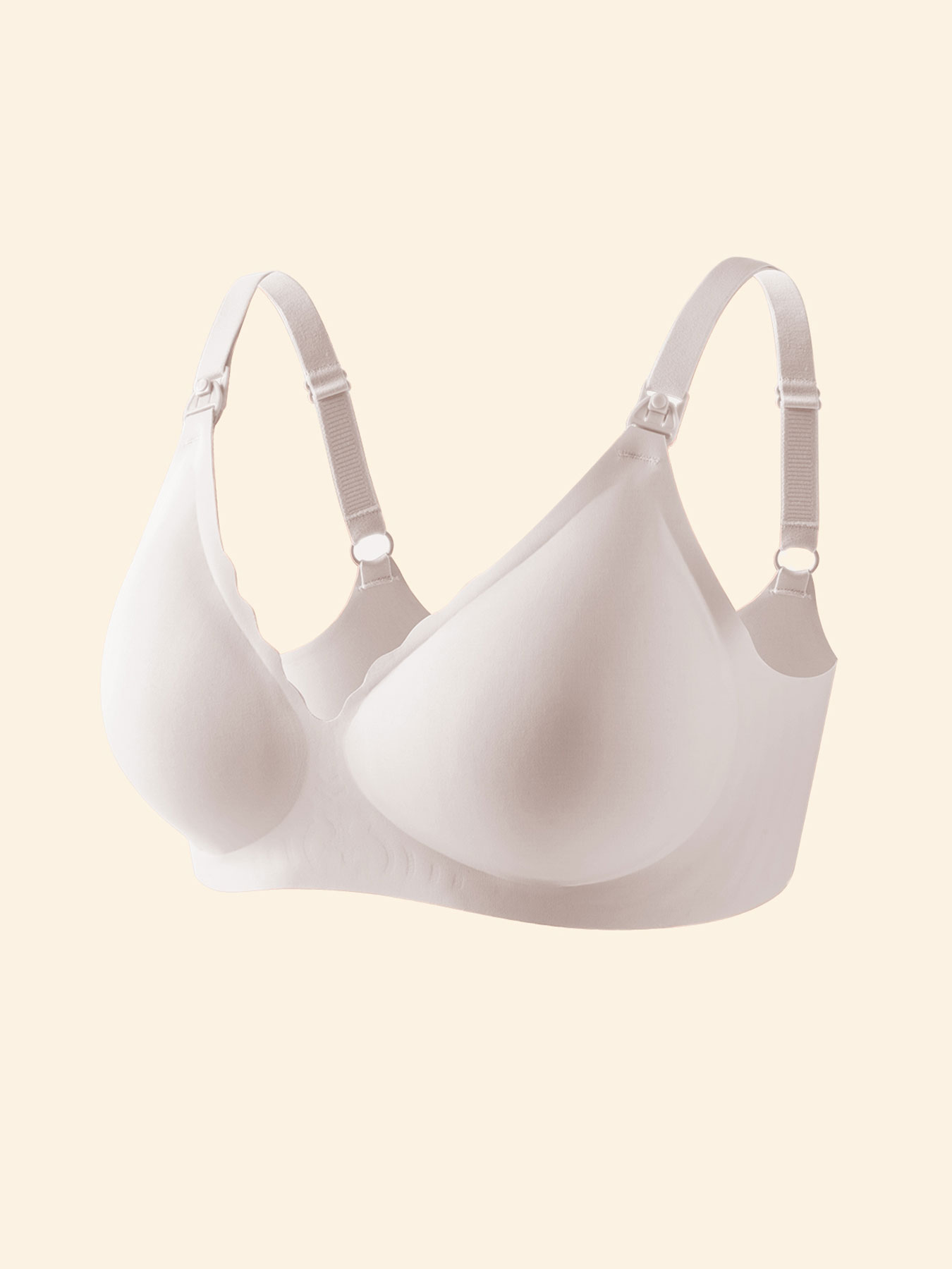 SoftLift Seamless Nursing Bra Front Open Wirefree Maternity Bra greypurple xl