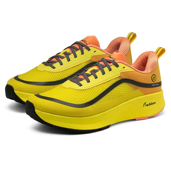 Joe Nimble - Women's Addict Flow - Runningschuhe 42 | EU 42 gelb/orange