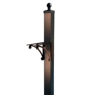 Capitol Post & Bracket - French Bronze - Frontgate