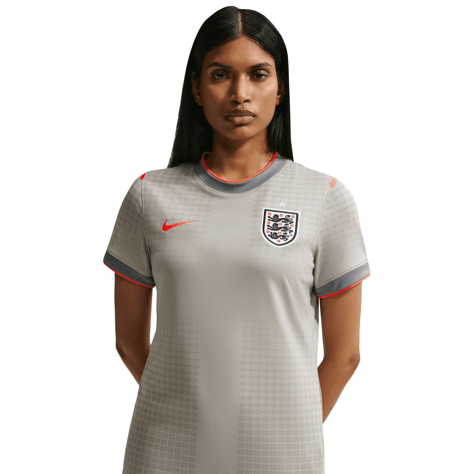 England Nike x Palace Pre Match Trikot - Zinnfarben - Damen