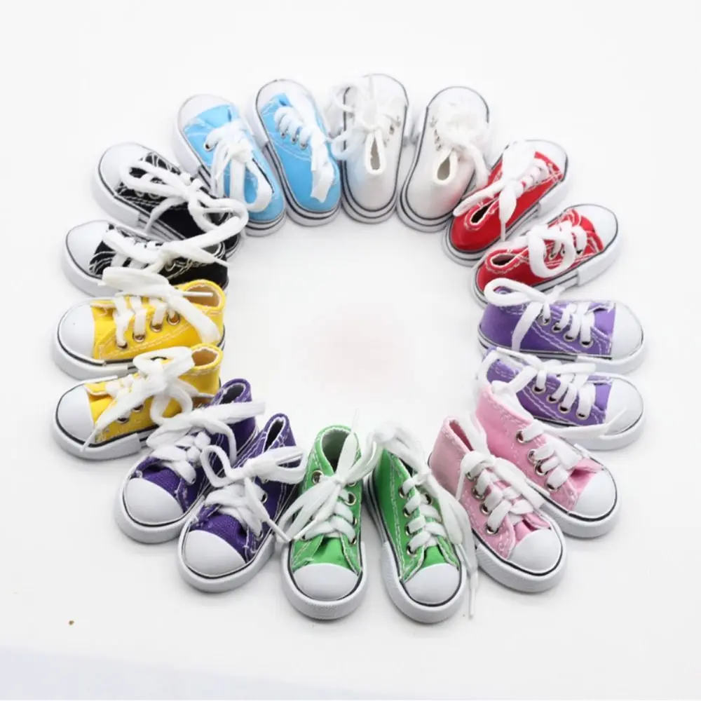 1/3 BJD Puppenschuhe 7,5 CM 23 Zoll Puppe Bestes Geschenk Puppen-Tennisschuhe Anziehzubehör PU-Leder BJD Leinenschuhe Kinder