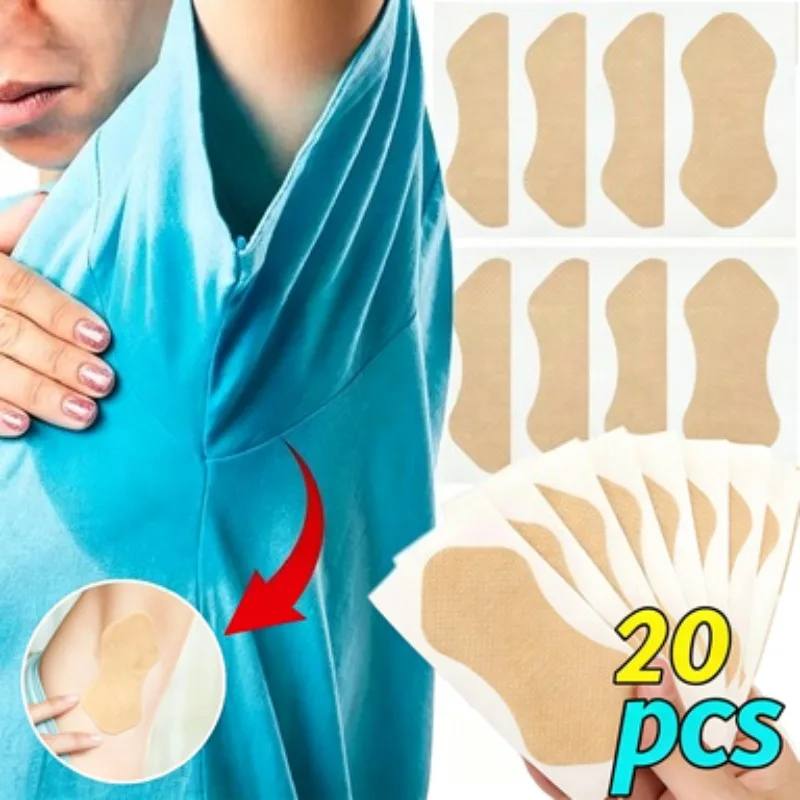 Unisex Achselschweiß-Absorptionspflaster, Ultradünner Schweißabsorbierender Aufkleber, Anti-Geruch Feuchtigkeitsabsorbierendes Weiches Pflaster Image