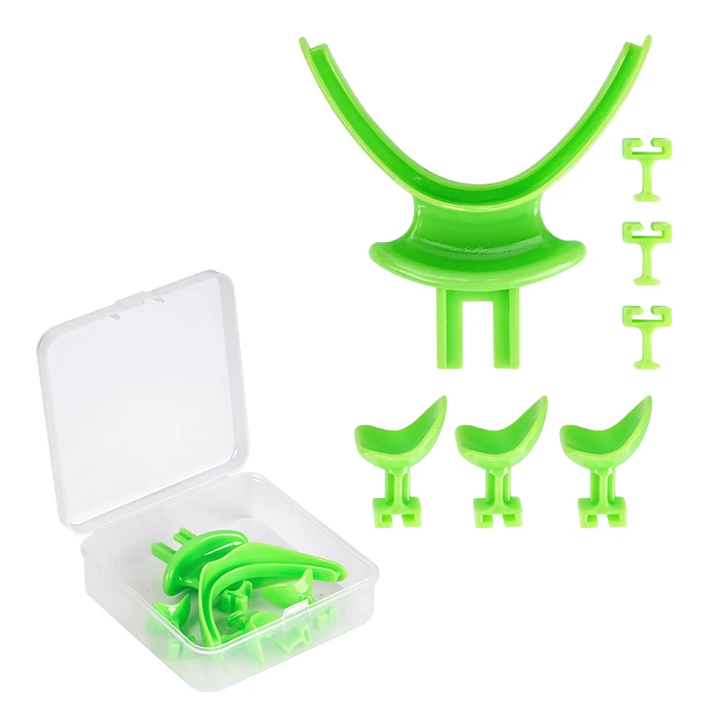 7-teiliges Set: Zahnärztliche Centrikabänder, Okklusionsartikulator, Gesichtsbogen, Kieferabdruckschalen, autoklavierbare Zahnmedizinische Instrumente – Neu Image