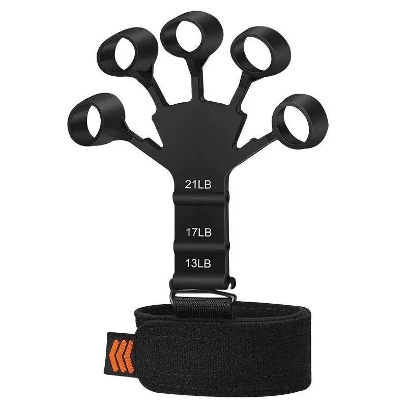 Silikon-Fingertrainer 5-Finger-Handgelenkstrecker Fingerkraft-Regeneration Flexions- und Extensionstrainer Gesundheit