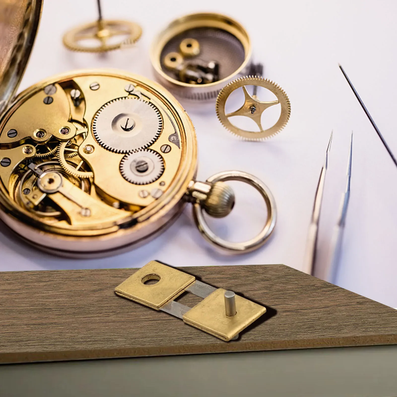 Positionierung Reed Uhr Pendel Blatt 21, 5 mm 21, 8 mm Mechaniker Uhr Teile Metall Pendel Aufhängung Feder Vintage