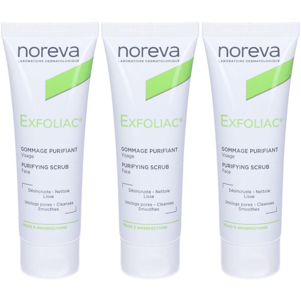 Noreva Exfoliac® Gel Gommage 3x50 ml Crema