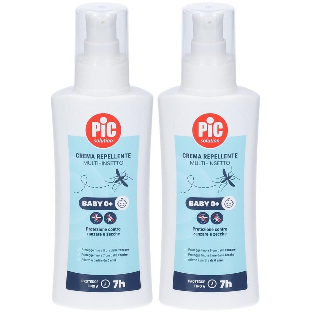 Pic Solution Crema Repellente Multi-Insetto Baby 0+ 2x100 ml