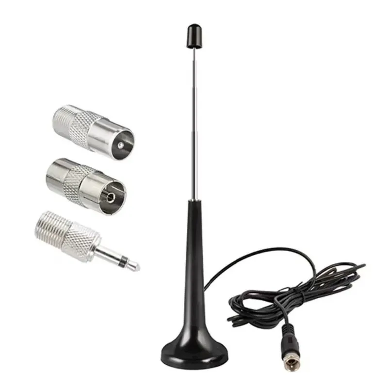 Heimradio-Antennenverstärker Audio-Radioantenne Stereo-Empfänger Hochleistungs-75-Ohm-Innenantenne für DAB-Radio Image
