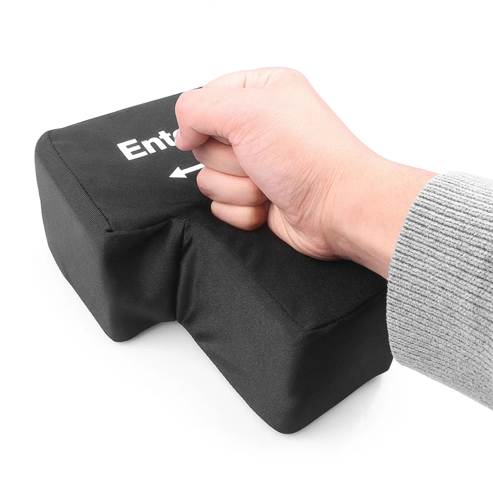 1-3 Stück Anti-Stress Computer-Tastaturknopf, riesiger USB-Eingabetasten-Kissen, riesiger USB-Tastaturknopf, Entspannungskissen für Programmierer Image